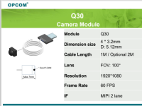 Q30 Camera Module For endoscope