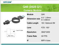 Q40 Camera Module For endoscope