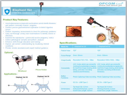 Elephant Vet 50 Flexible Endoscope