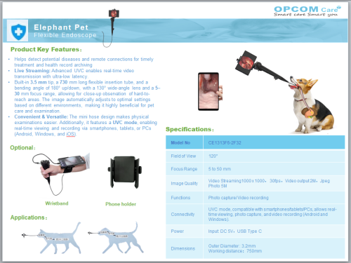Elephant Vet 30 Flexible Endoscope